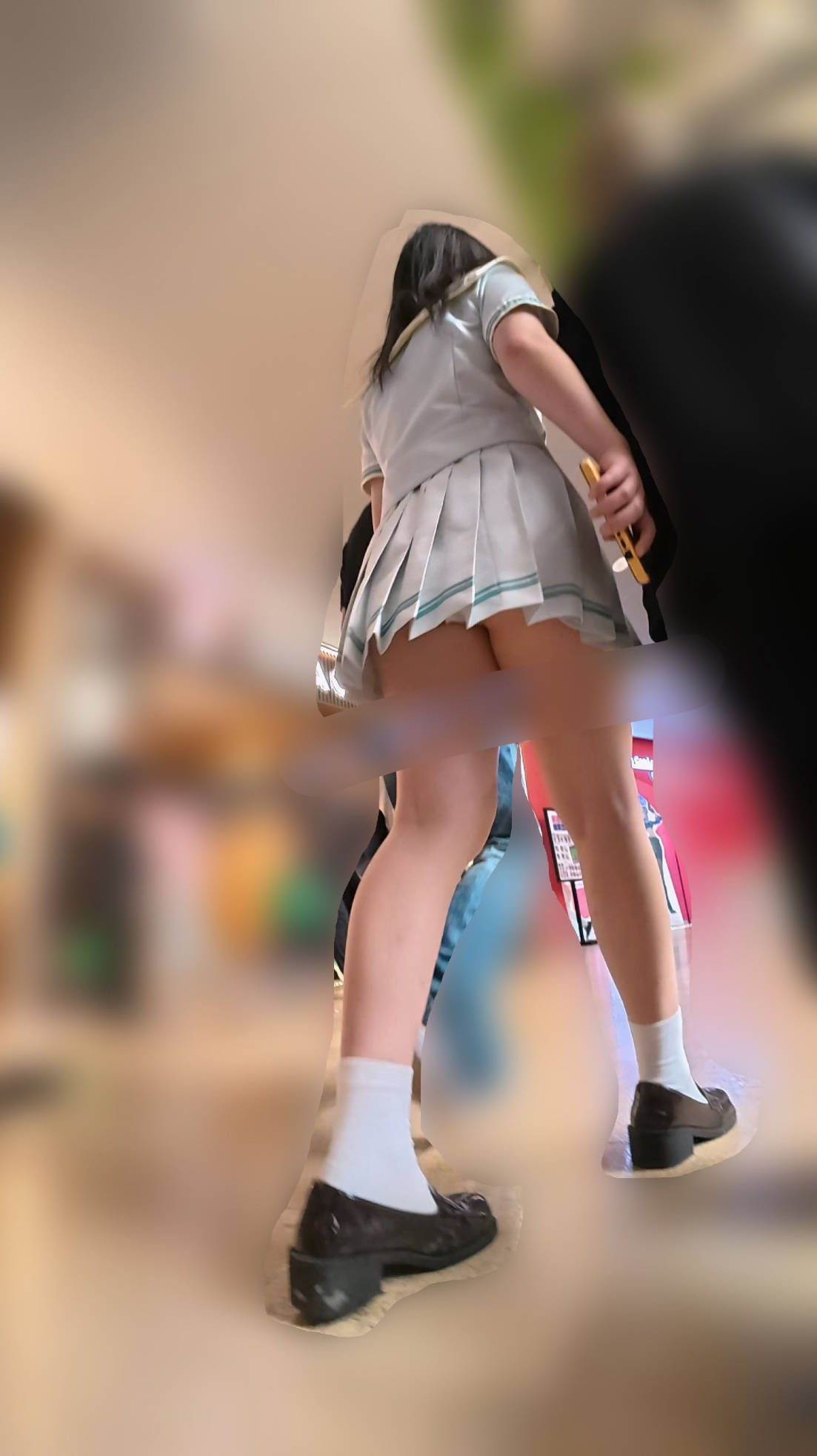 『D·D』-244-连抄两个天蓝色JK学生妹，都是白内