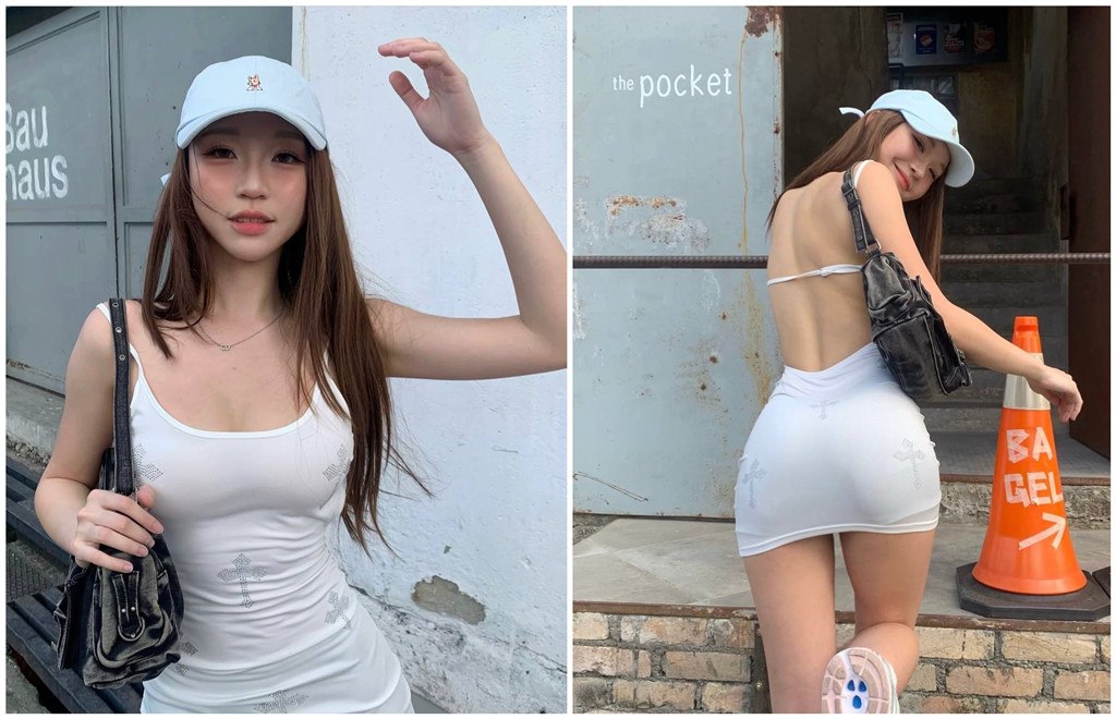 ⭐⭐【原档泄密】上海极品美女 白天戴蓝帽穿白背心笑得超甜 晚上直接变成骑乘肉便器反差直接拉满