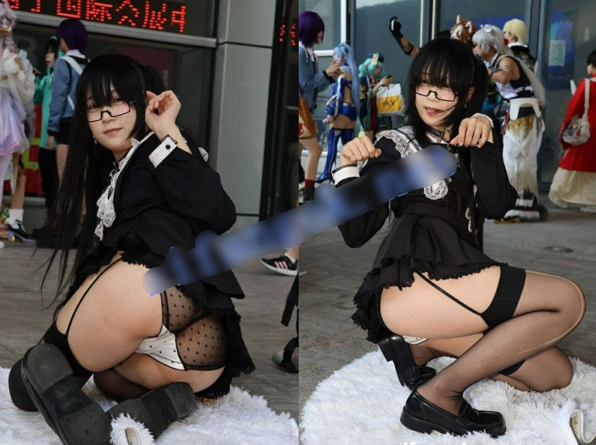 【B站】极品COSER【宿野】大尺度付费作品 露出粉嫩小穴