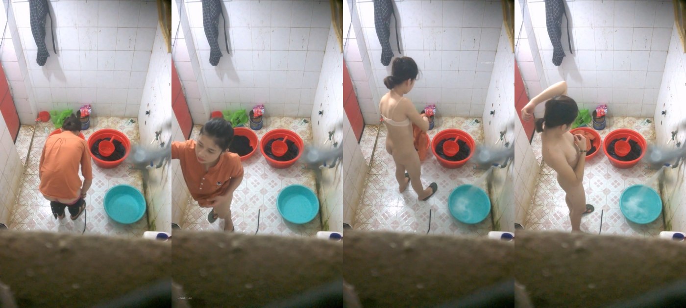 ⚫️气窗真实高清偷拍身材苗条小嫂子洗香香，阴毛不多，很干净诱人