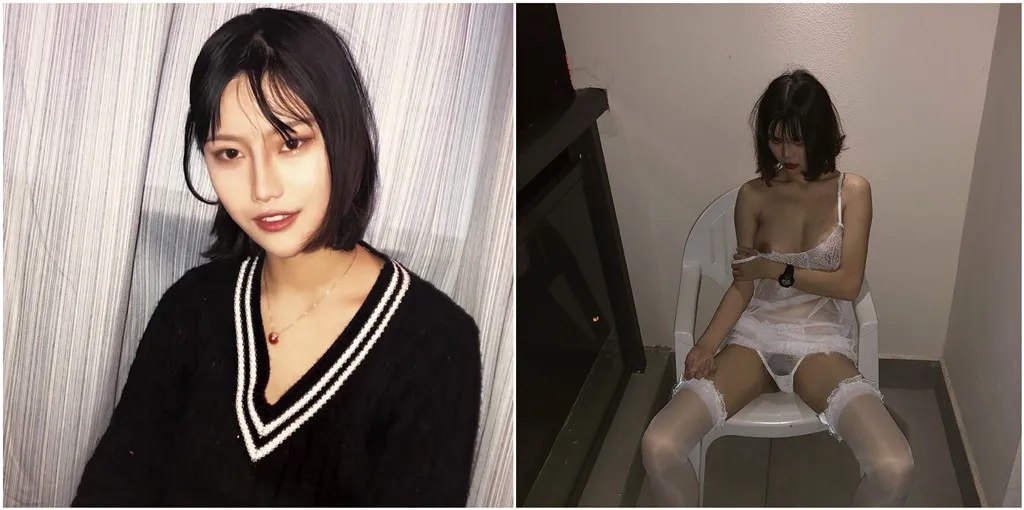 ⭐⭐【原档泄密】广西颜值美女酒红CK卫衣在公厕洗手台被从后面站着狠操盯着镜子浪叫 棕短裤跪地深喉还戴着红手环(20v)